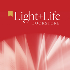 Light and Life Bookstore. Light Your Path. Picture of an open Bible.